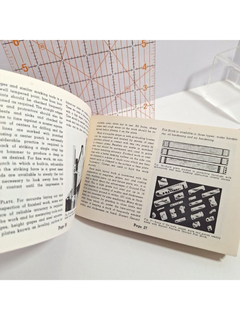 The Tools And Rules For Precision Measuring Starrett Tool Booklet 1953 - Picture 10 of 16